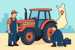 Massey Ferguson -merkin huoltopisteet Suomessa