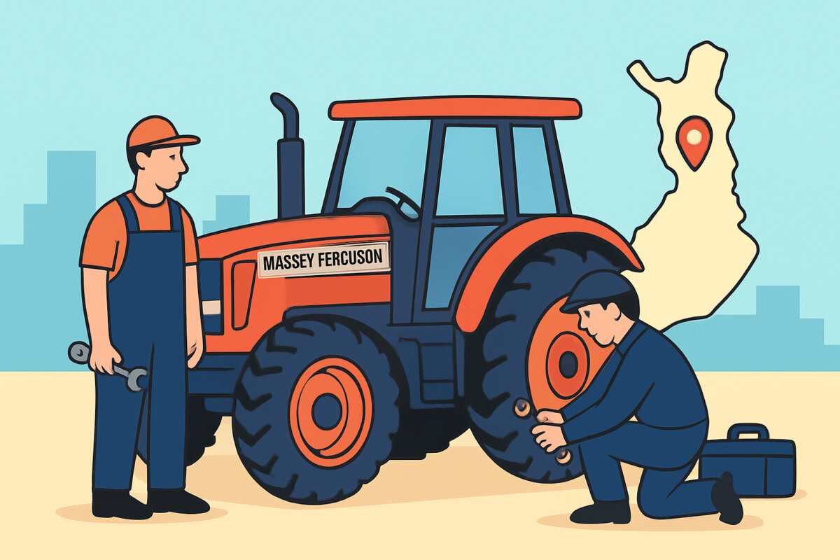 Massey Ferguson -merkin huoltopisteet Suomessa